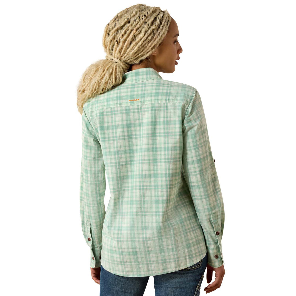 Ariat Women's Rebar Made Tough DuraStretch Work Shirt Work Shirts Ariat