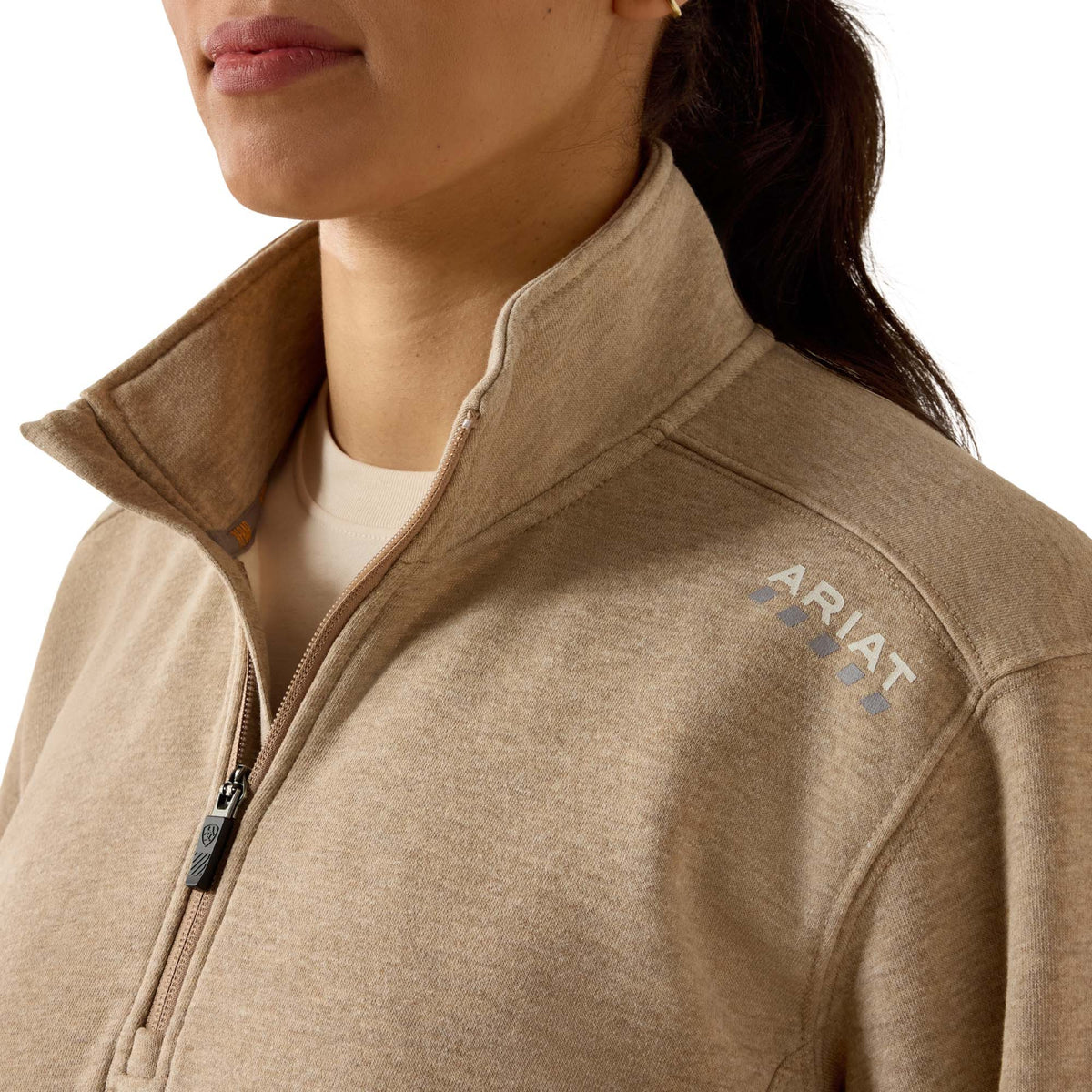 Ariat Women's Rebar Lightweight Mock 1/2 Zip Sweatshirt Sweatshirts & Hoodies Ariat