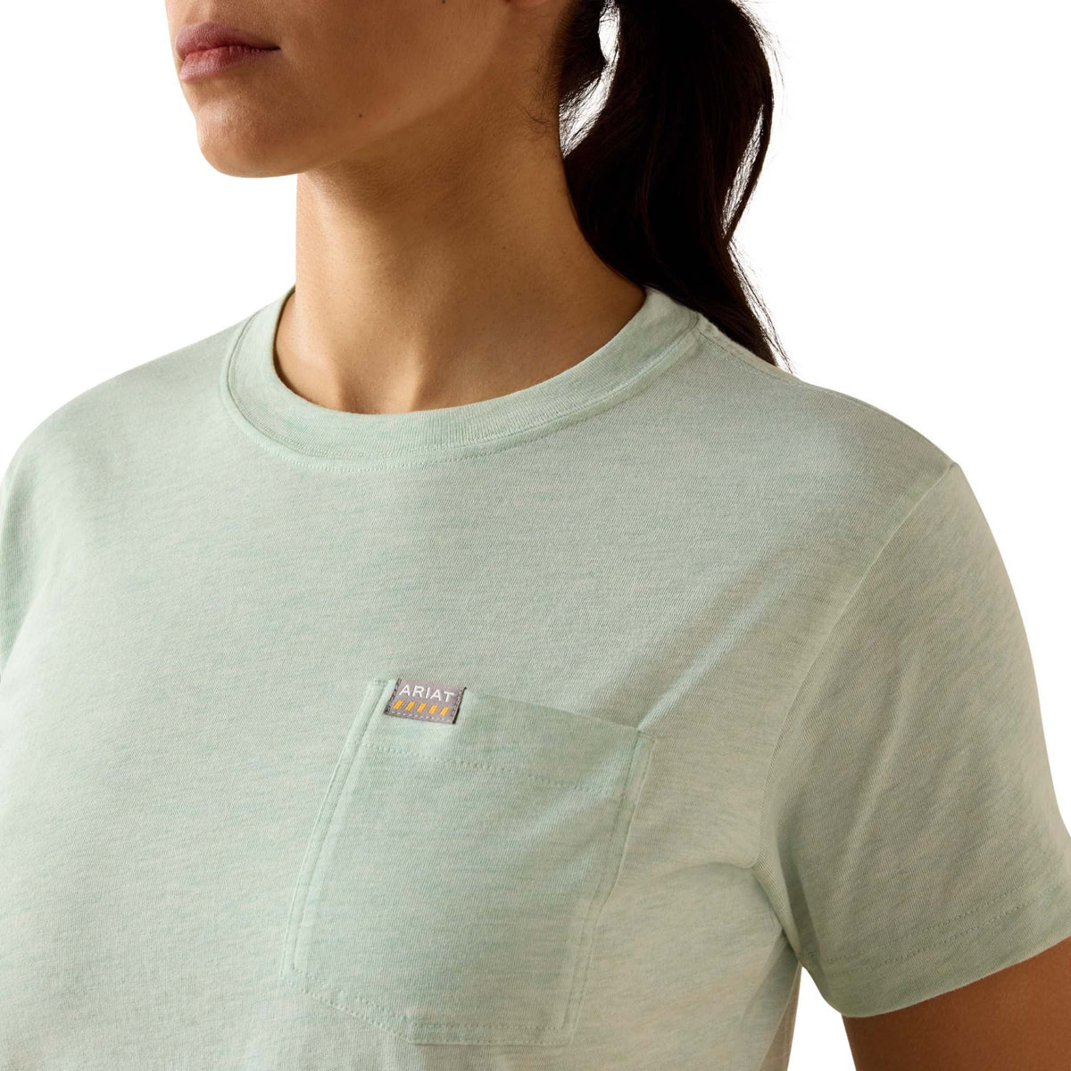 Ariat Women's Rebar Cotton Strong Space Dyed T-Shirt T-Shirts Ariat