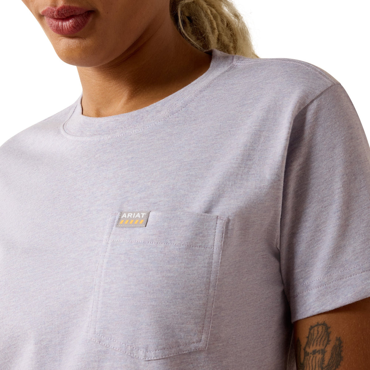 Ariat Women's Rebar Cotton Strong Space Dyed T-Shirt T-Shirts Ariat