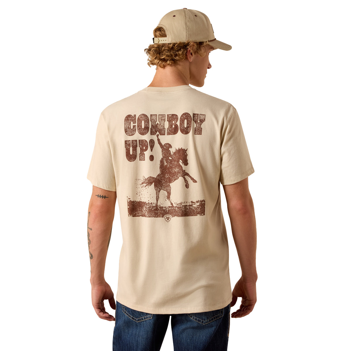 Ariat Men's Cowboy Up Classic Fit T-Shirt
