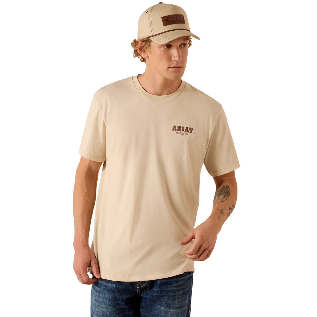 Ariat Men's Cowboy Up Classic Fit T-Shirt