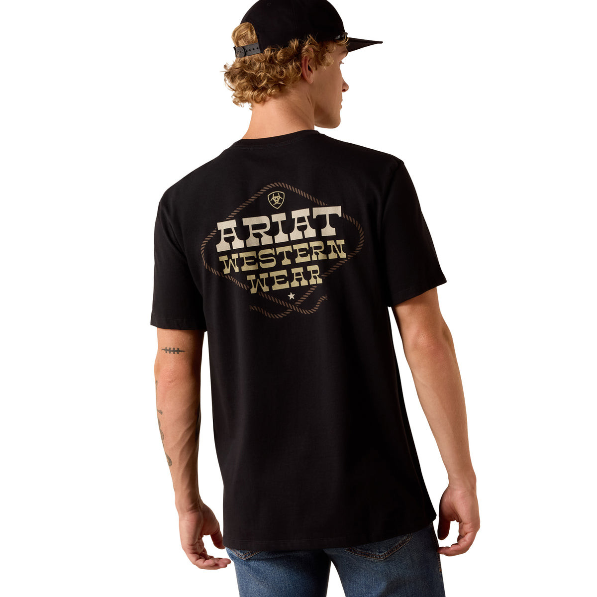 Ariat Men's Country and Western Lockup Classic Fit T-Shirt