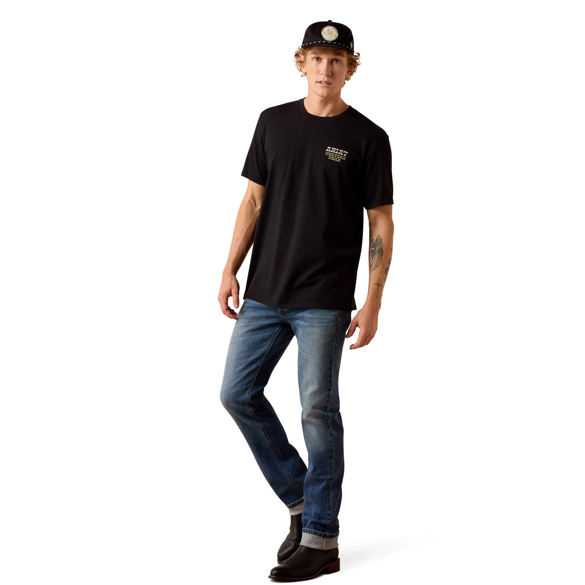 Ariat Men's Country and Western Lockup Classic Fit T-Shirt