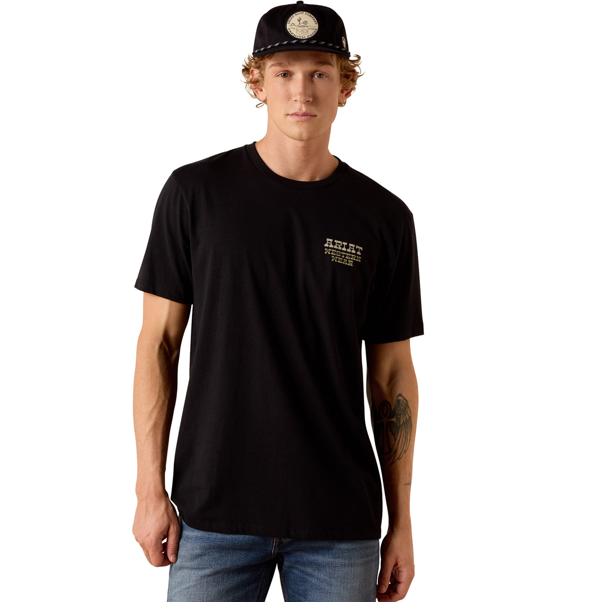 Ariat Men's Country and Western Lockup Classic Fit T-Shirt