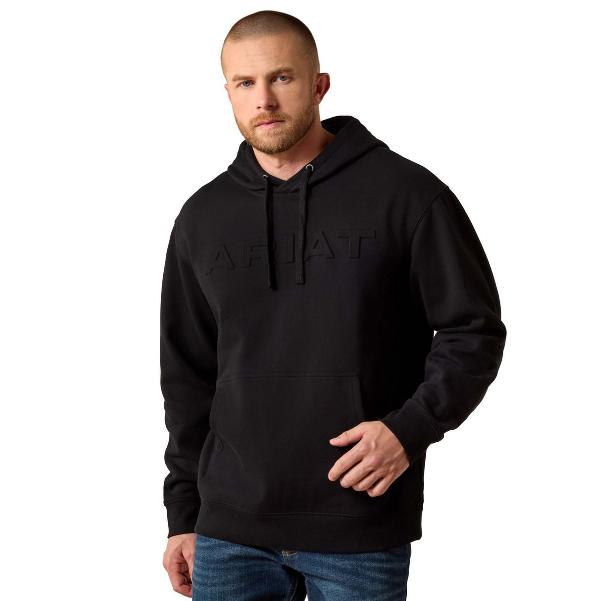 Ariat Men's Embossed Logo Hoodie