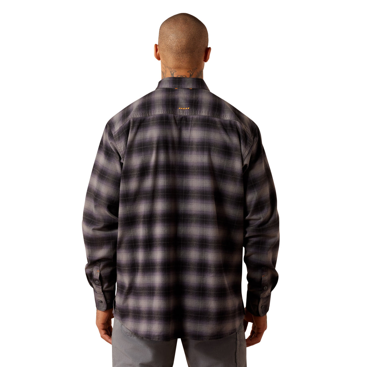 Ariat Men's Rebar Flannel Durastretch Long Sleeve Work Shirt Work Shirts Ariat