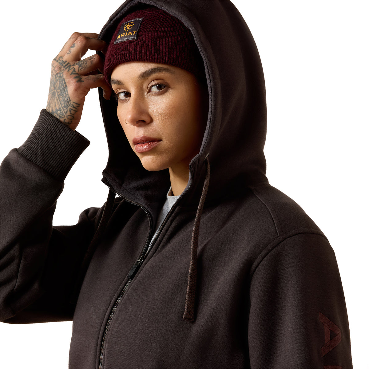 Ariat Women's Rebar All-Weather Full Zip Hoodie