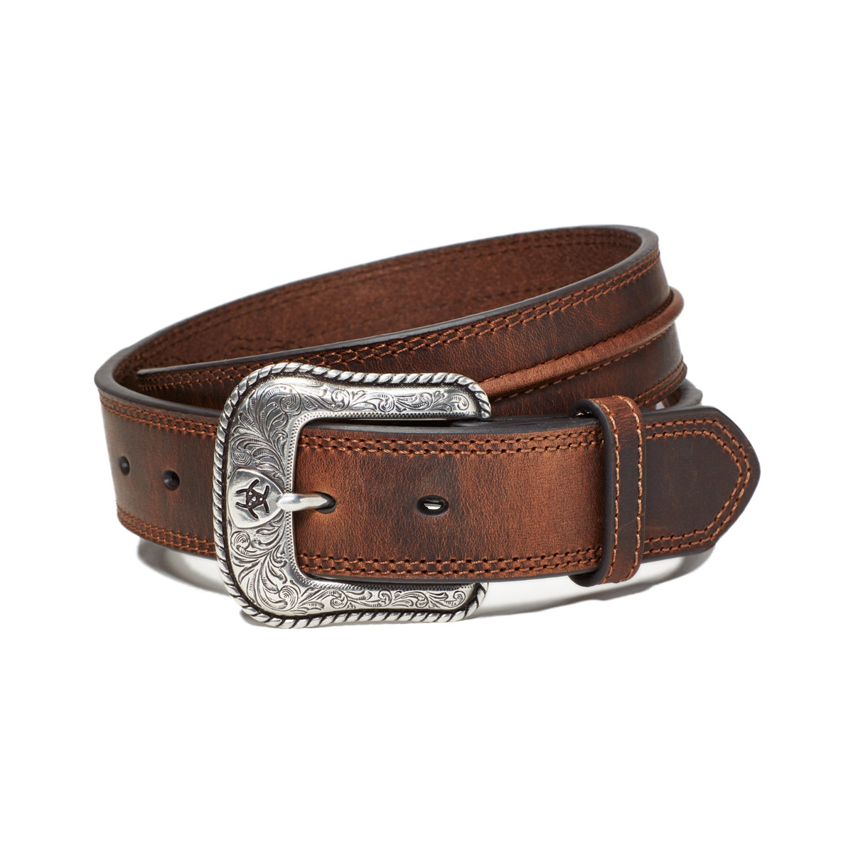 Ariat Men's Taylor Belt Belts & Suspenders Ariat Medium Brown 32