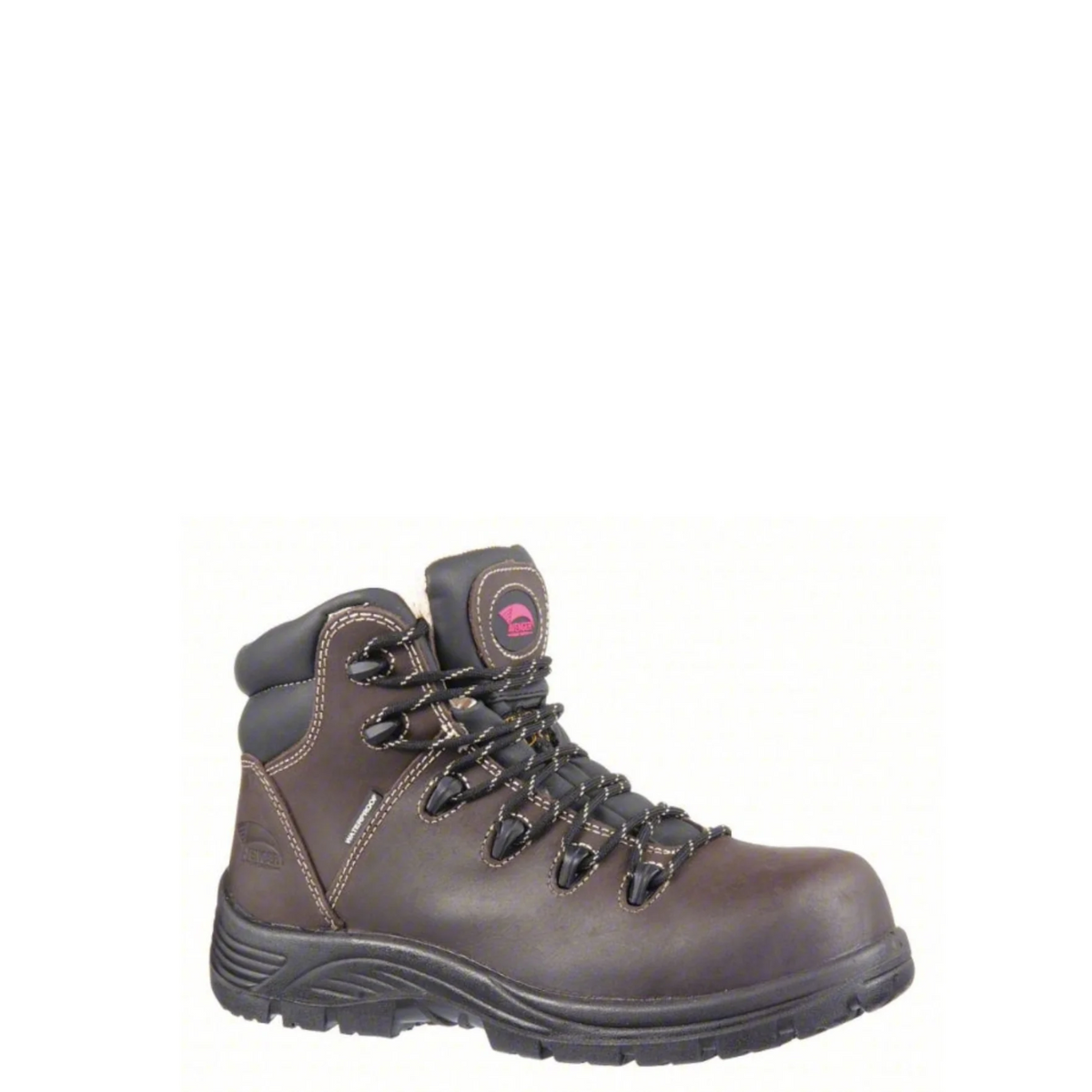 Avenger Women's Framer Waterproof Insulated Composite Toe Boot Work Shoes Avenger Brown 10 M