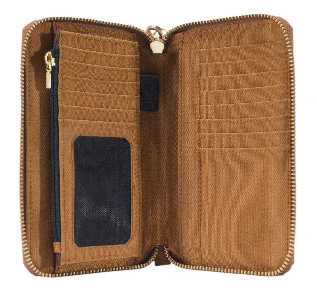 Carhartt Women's Nylon Duck Lay-Flat Clutch Wallet Wallets Carhartt