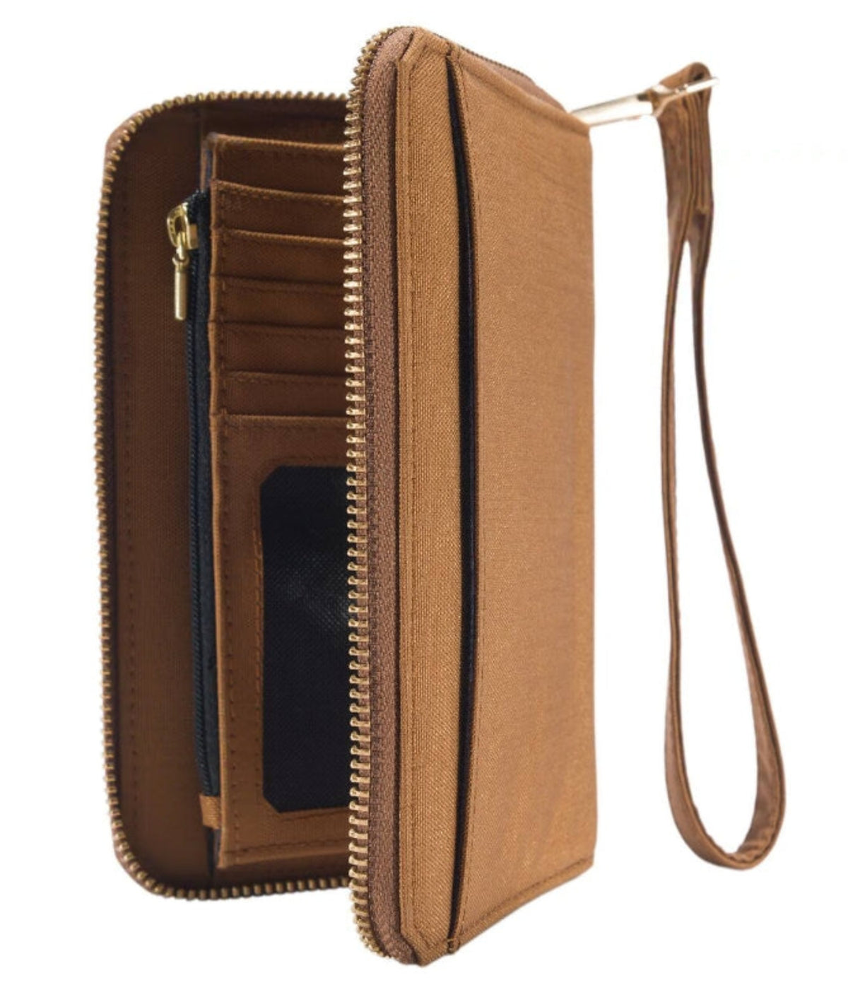 Carhartt Women's Nylon Duck Lay-Flat Clutch Wallet Wallets Carhartt
