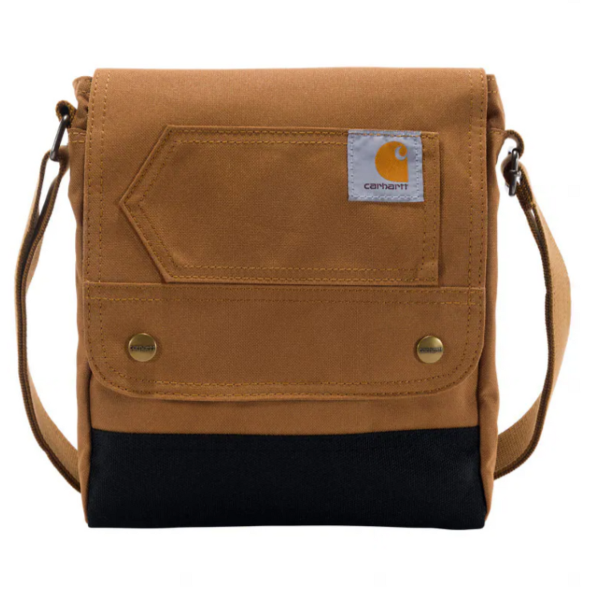 Carhartt Rain Defender Crossbody Snap-Closure Bag Backpacks & Purses Carhartt Carhartt Brown OS