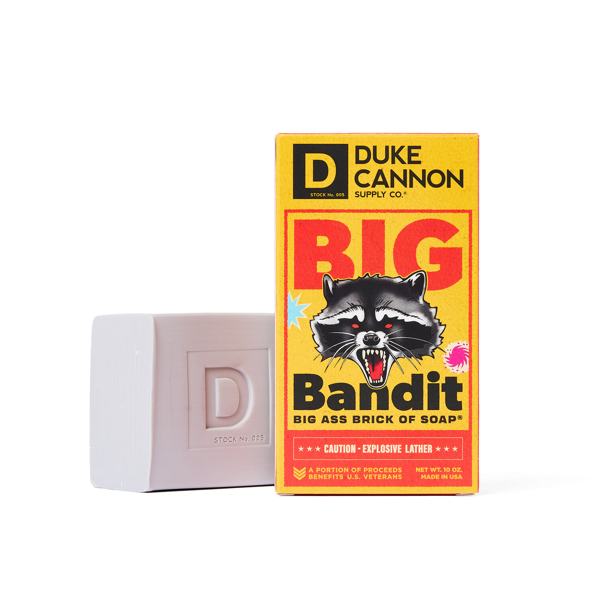 Duke Cannon Big Bandit Big Ass Brick of Soap Toiletries Duke Cannon Rich/Smoky OS