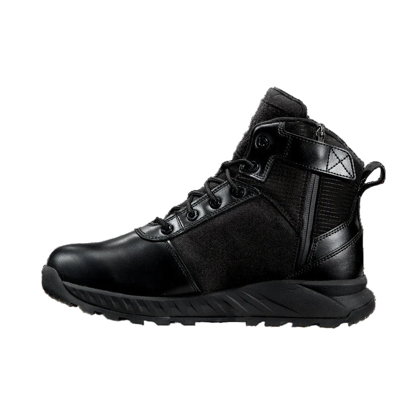 BD Protective Equipment Men's Side Zip 6" Waterproof Soft Toe Tactical Work Boot Work Boots BD Protective Equipment