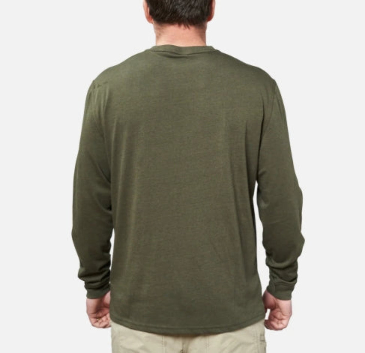 BRUNT Men's The Brunt Utility Pocket Logo Long Short T-Shirt Long Sleeve T-Shirts BRUNT