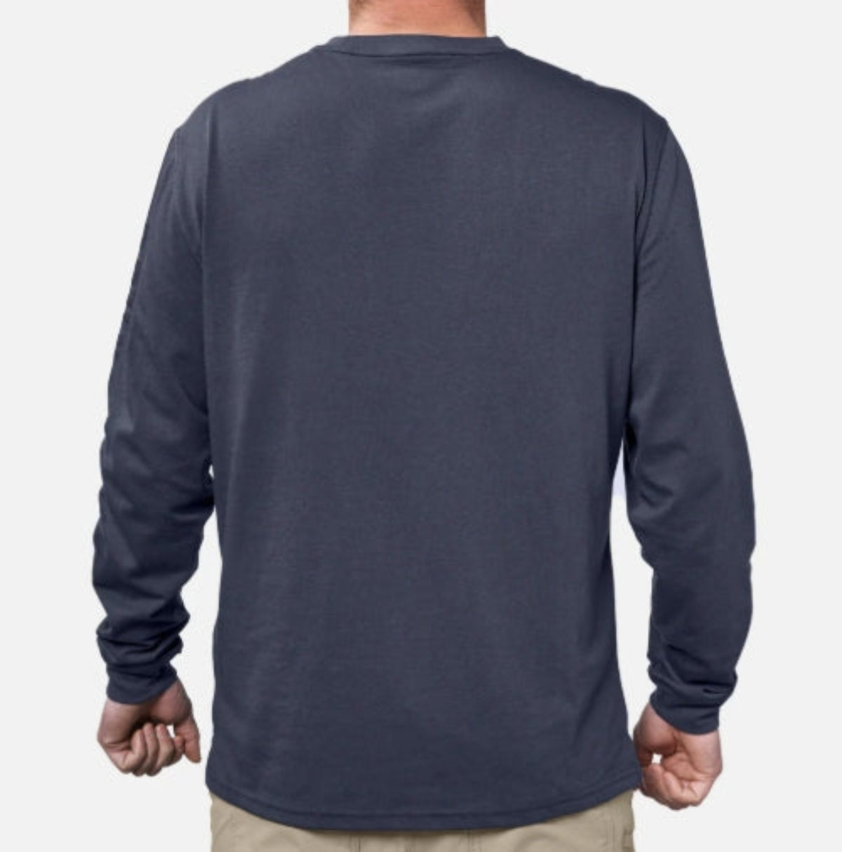 BRUNT Men's The Brunt Utility Pocket Logo Long Short T-Shirt Long Sleeve T-Shirts BRUNT