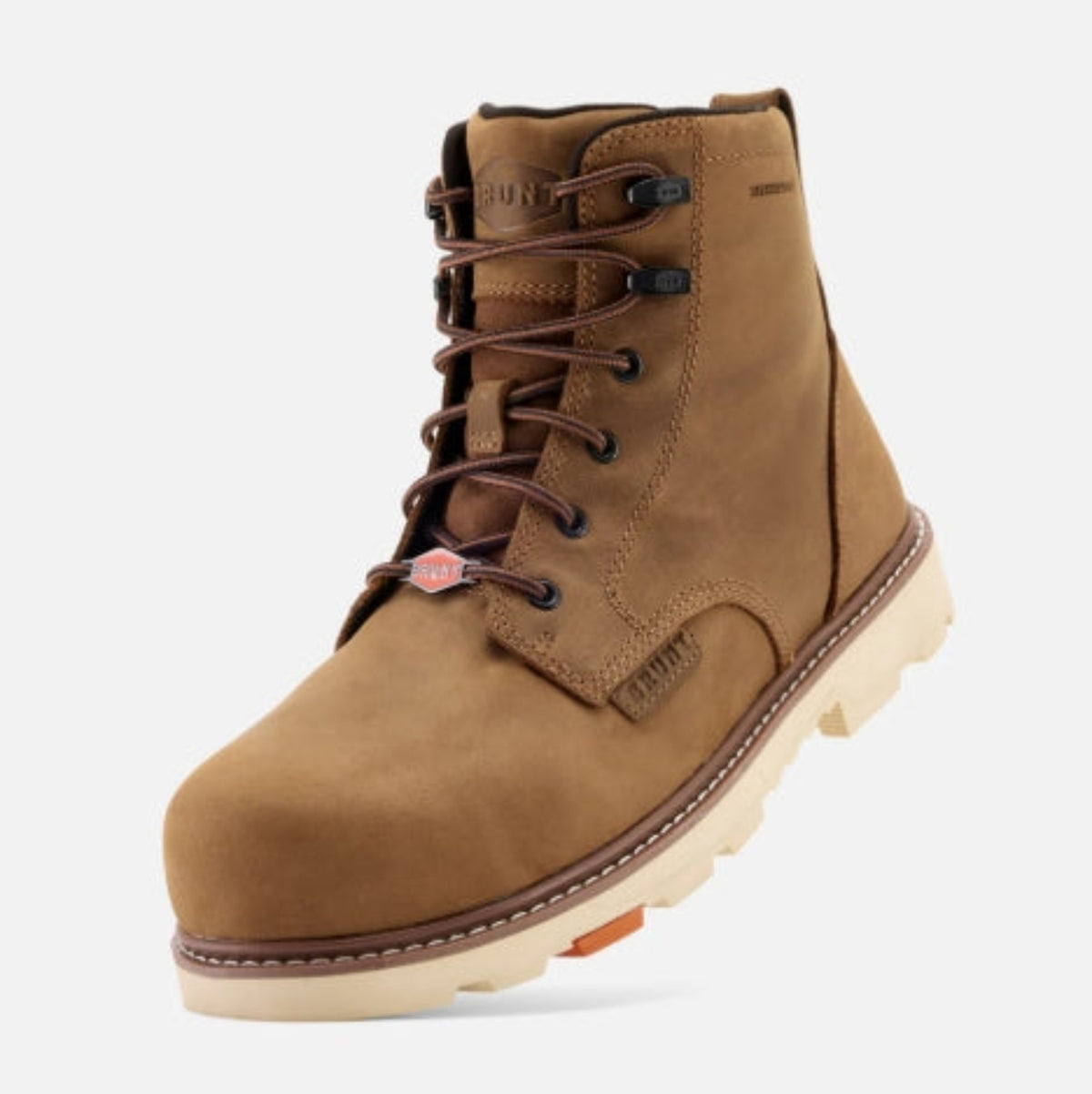 BRUNT Men's Sullivan 6" Waterproof Comp Toe Work Boot Work Boots BRUNT