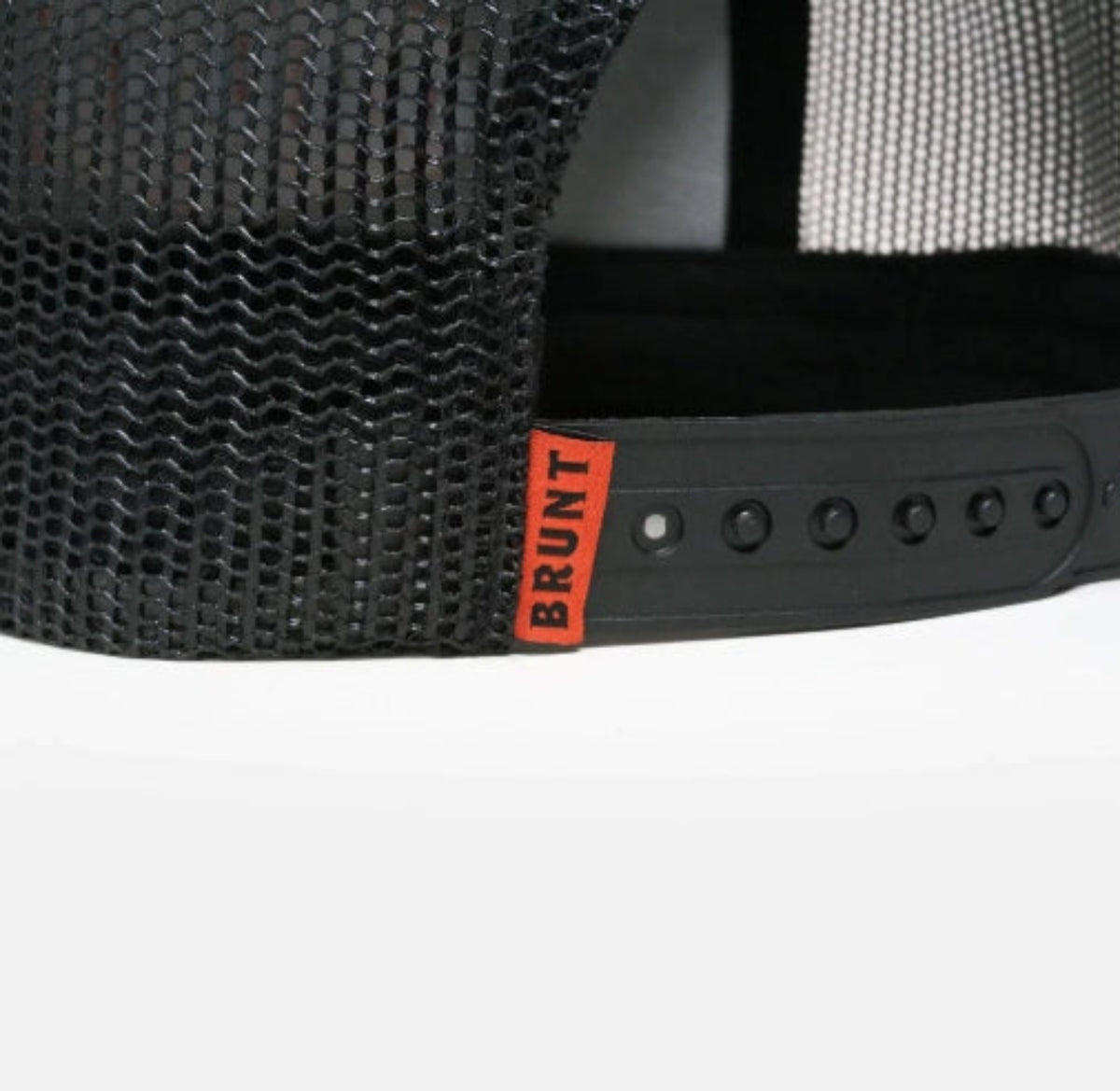 BRUNT Men's Curved Brim Pencil Holder Snapback Cap Hats & Caps BRUNT