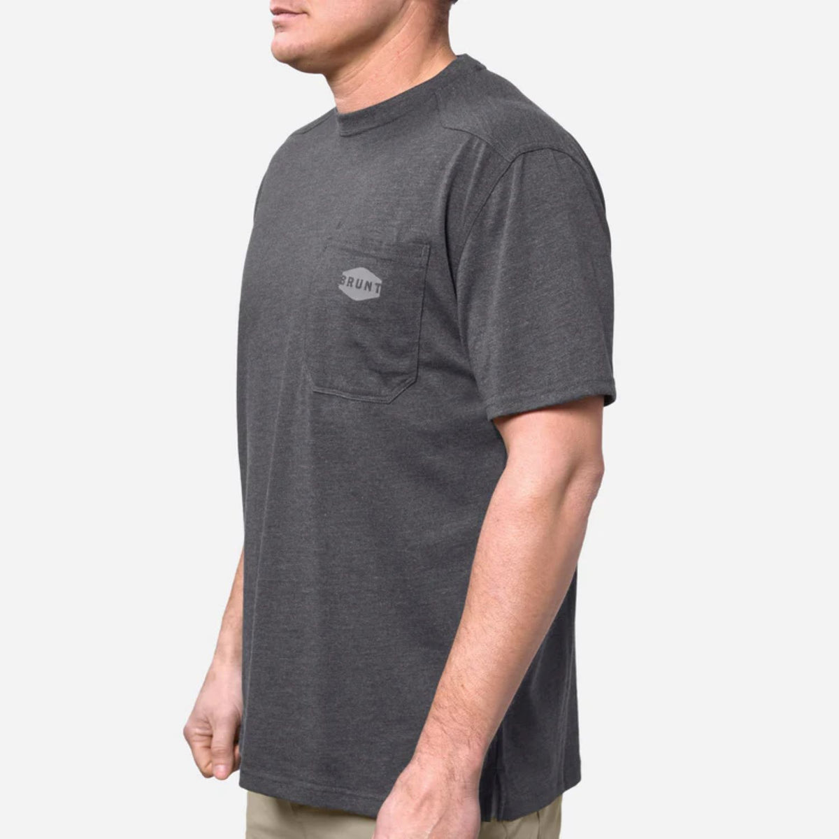 BRUNT Men&#39;s Short Sleeve Pocket T-Shirt - Work World - Workwear, Work Boots, Safety Gear