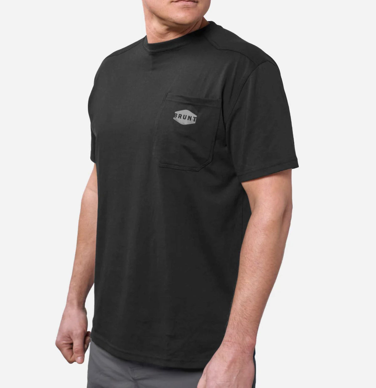 BRUNT Men&#39;s Short Sleeve Pocket T-Shirt - Work World - Workwear, Work Boots, Safety Gear