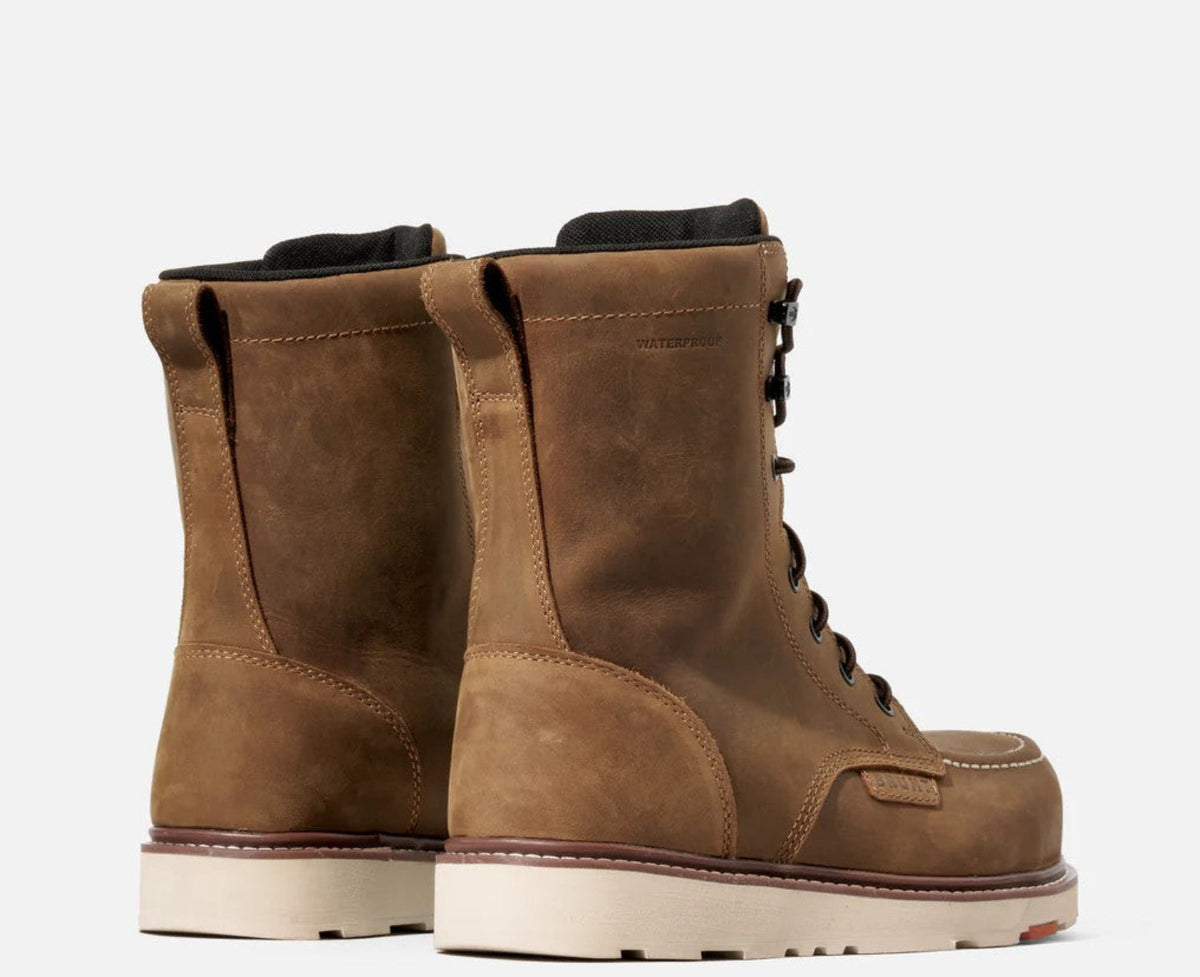 BRUNT Men's The Marin 8" EH Waterproof Work Boot Work Boots BRUNT