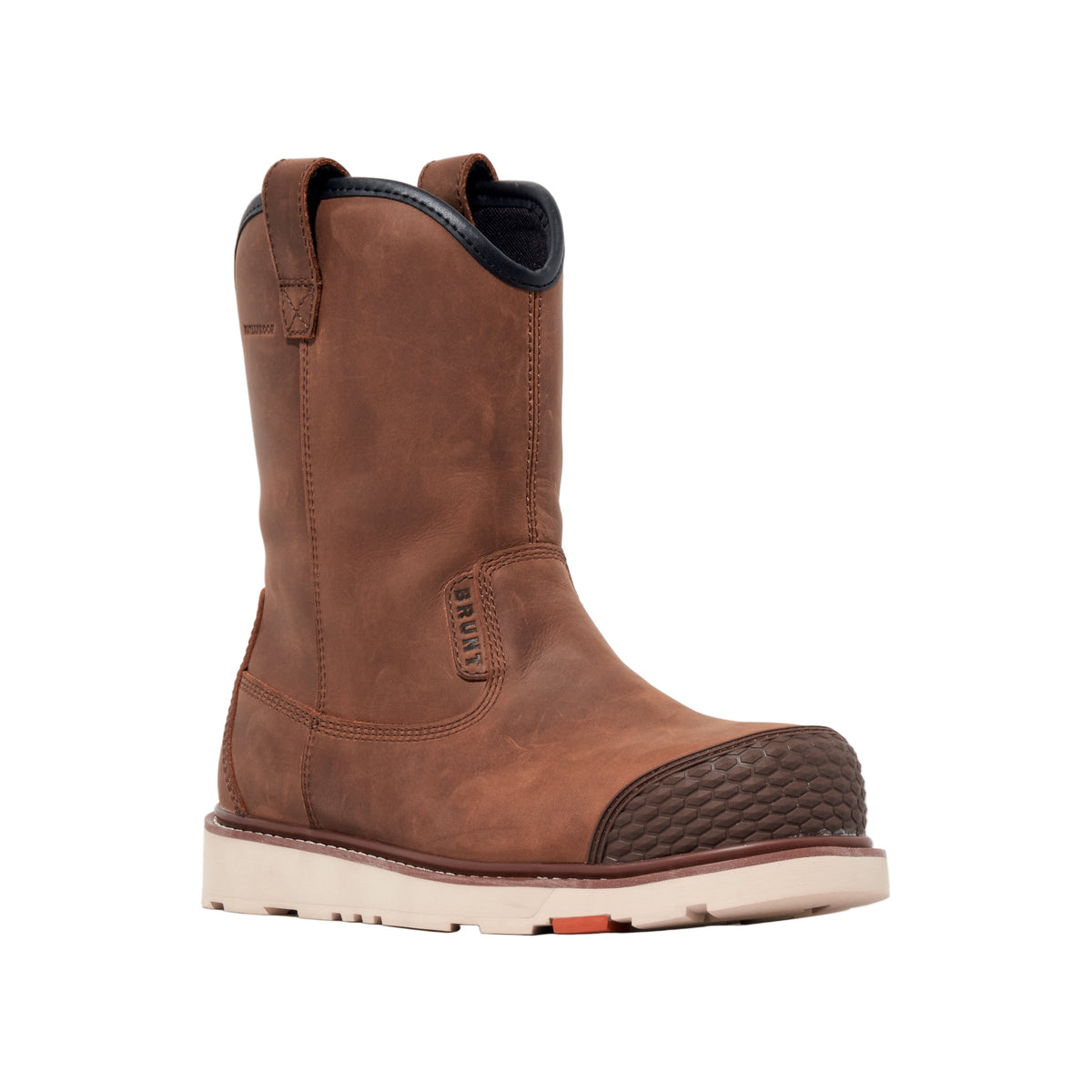 BRUNT Men's Bolduc BRUNT Toe Waterproof Work Boot Work Boots BRUNT