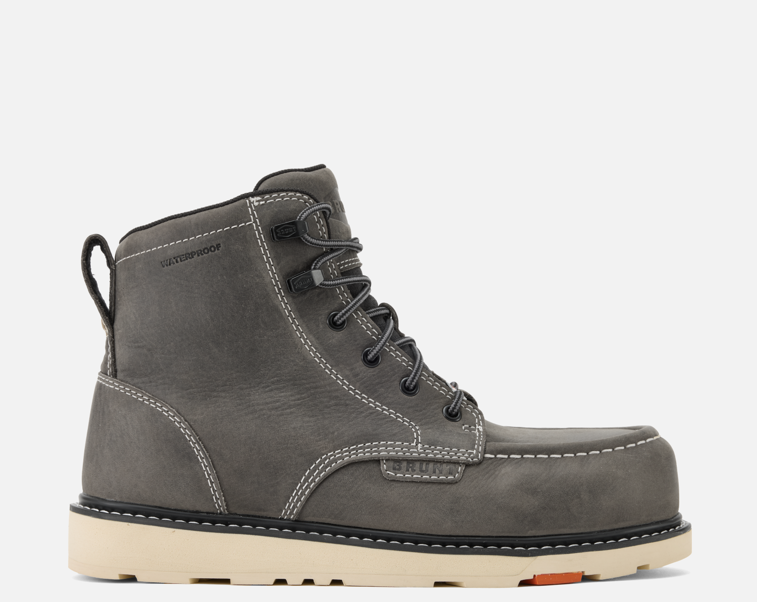 BRUNT Men's Marin 6" Waterproof Moc Toe Work Boot - Work World - Workwear, Work Boots, Safety Gear