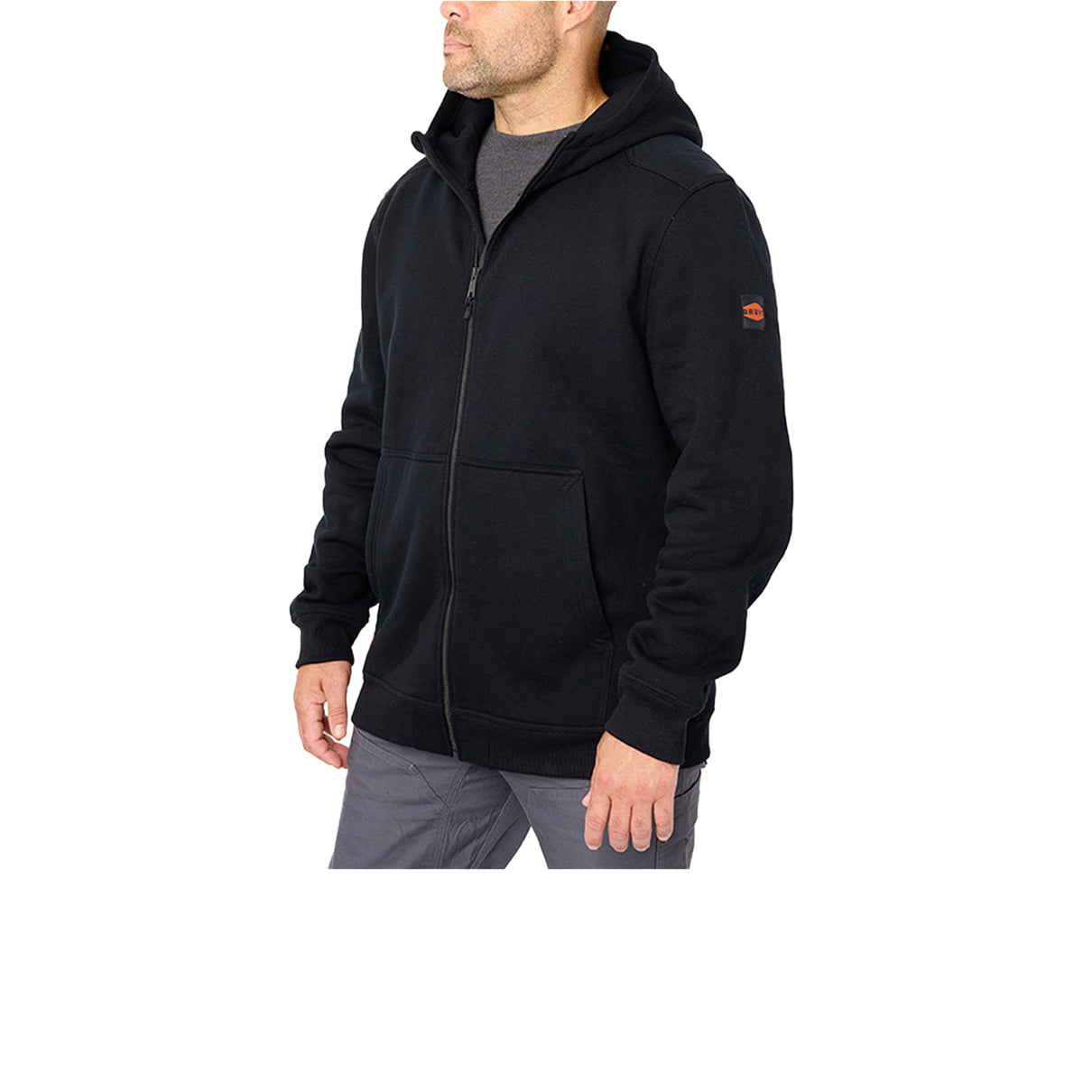 BRUNT Men's The Shevlin Full-Zip Hoodie Sweatshirts & Hoodies BRUNT