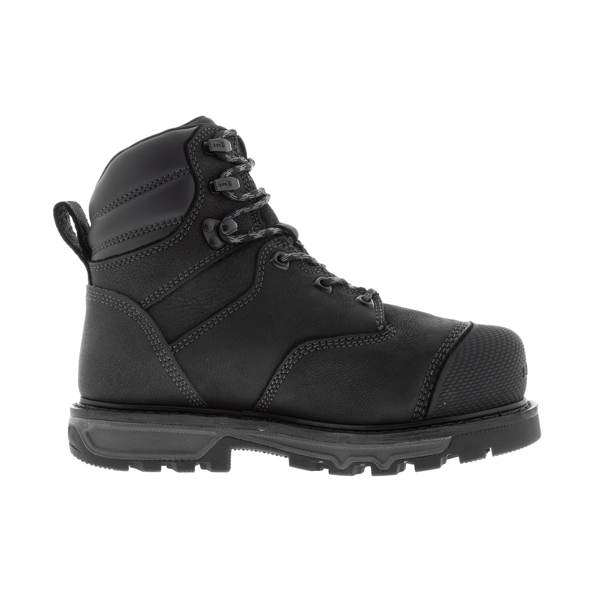 BRUNT Men's The Mulder Welted Waterproof Comp Toe Work Boot Work Boots BRUNT Black 10 D/2E