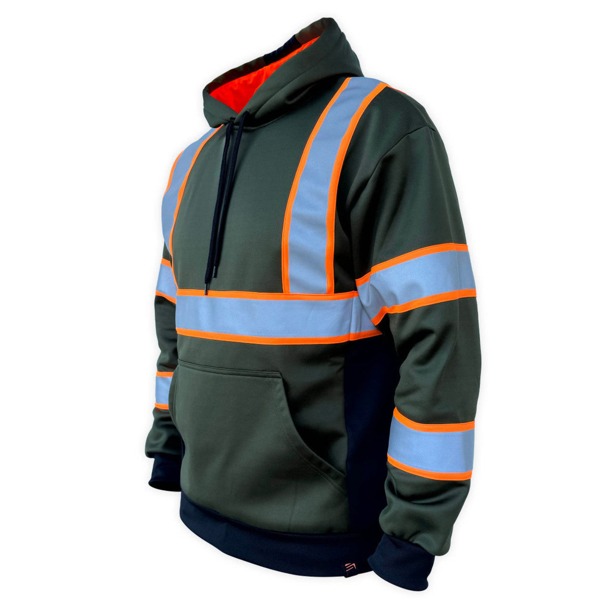 SafetyShirtz SS360 Enhanced Visibility Hooded Sweatshirt - Work World - Workwear, Work Boots, Safety Gear