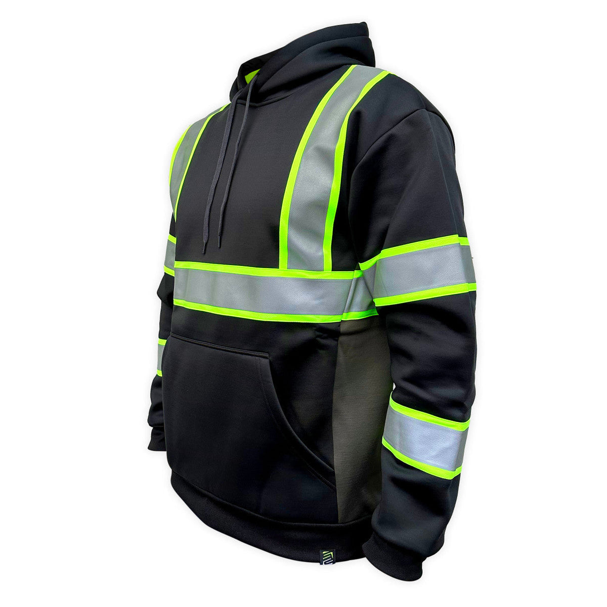 Safetyshirtz SS360º Basic Stealth Hi-Visibility Sweatshirt Sweatshirts & Hoodies SafetyShirtz Black 2XL Reg