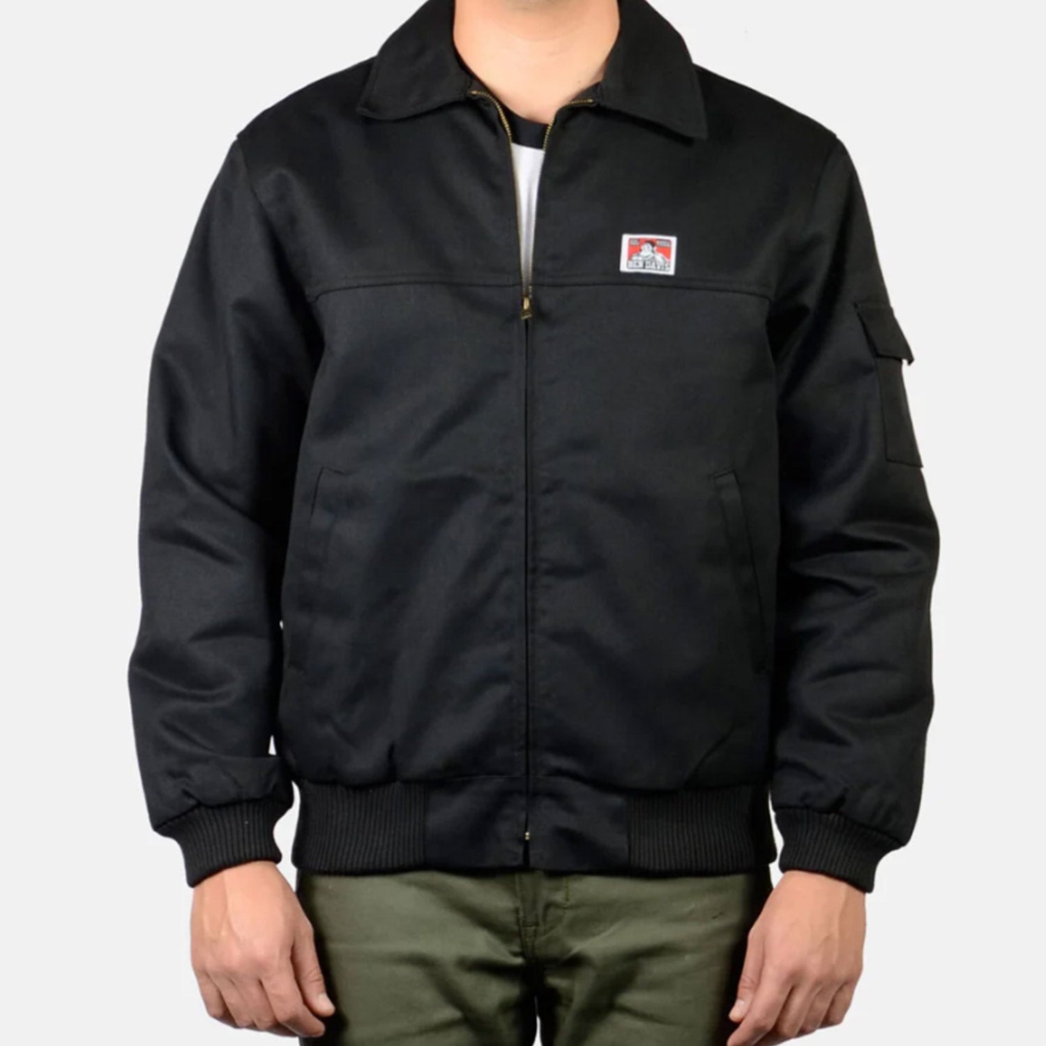 Ben Davis Men's Plenty Tough® Lined Mechanics Jacket_Black - Work World - Workwear, Work Boots, Safety Gear