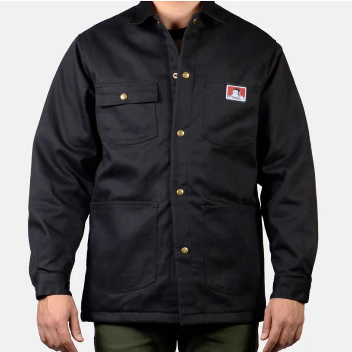 Ben Davis Men&#39;s Original Style Snap-Front 5-Pocket Jacket - Work World - Workwear, Work Boots, Safety Gear