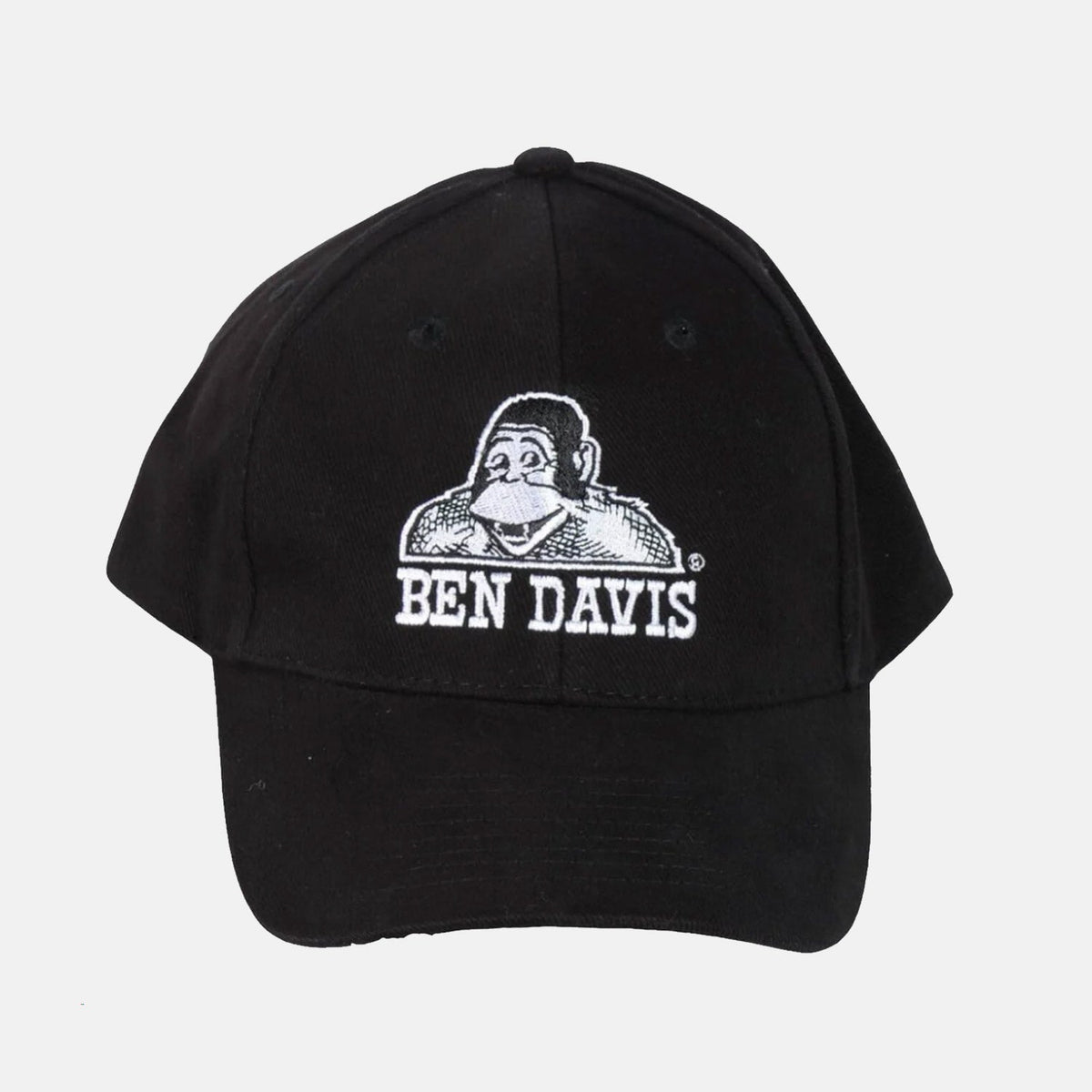 Ben Davis White Embroidery Baseball Cap Hats & Caps Ben Davis Black OS