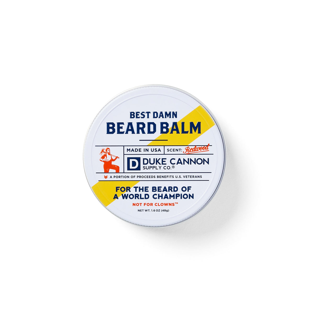 Duke Cannon Best Damn Beard Balm Toiletries Duke Cannon Redwood Scent OS