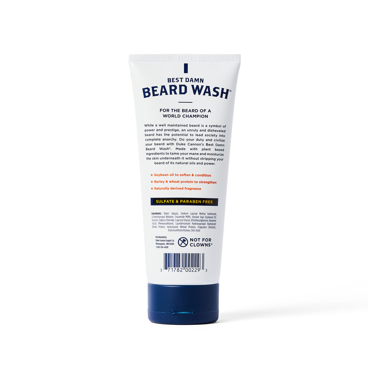 Duke Cannon Best Damn Beard Wash - Work World - Workwear, Work Boots, Safety Gear