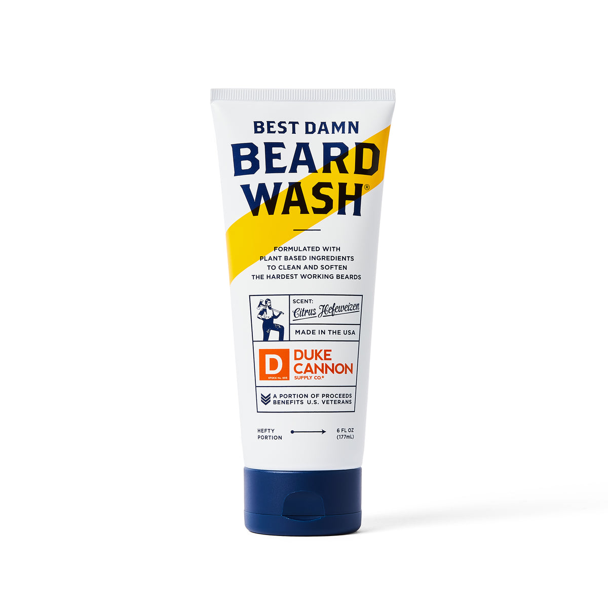 Duke Cannon Best Damn Beard Wash - Work World - Workwear, Work Boots, Safety Gear