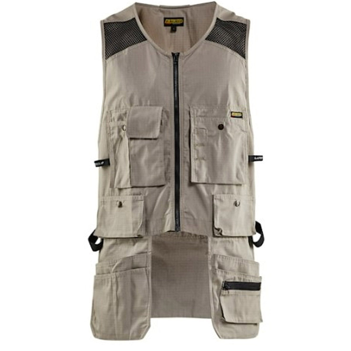 Blaklader Men's Ripstop Kangaroo Mesh Vest Vests Blaklader Stone 2XL Reg