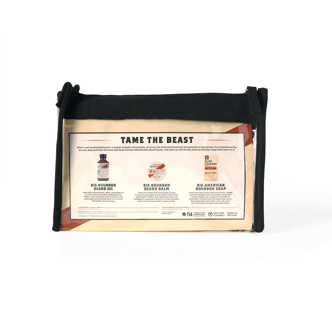 Duke Cannon Buffalo Trace Big Bourbon Beard Kit - Work World - Workwear, Work Boots, Safety Gear