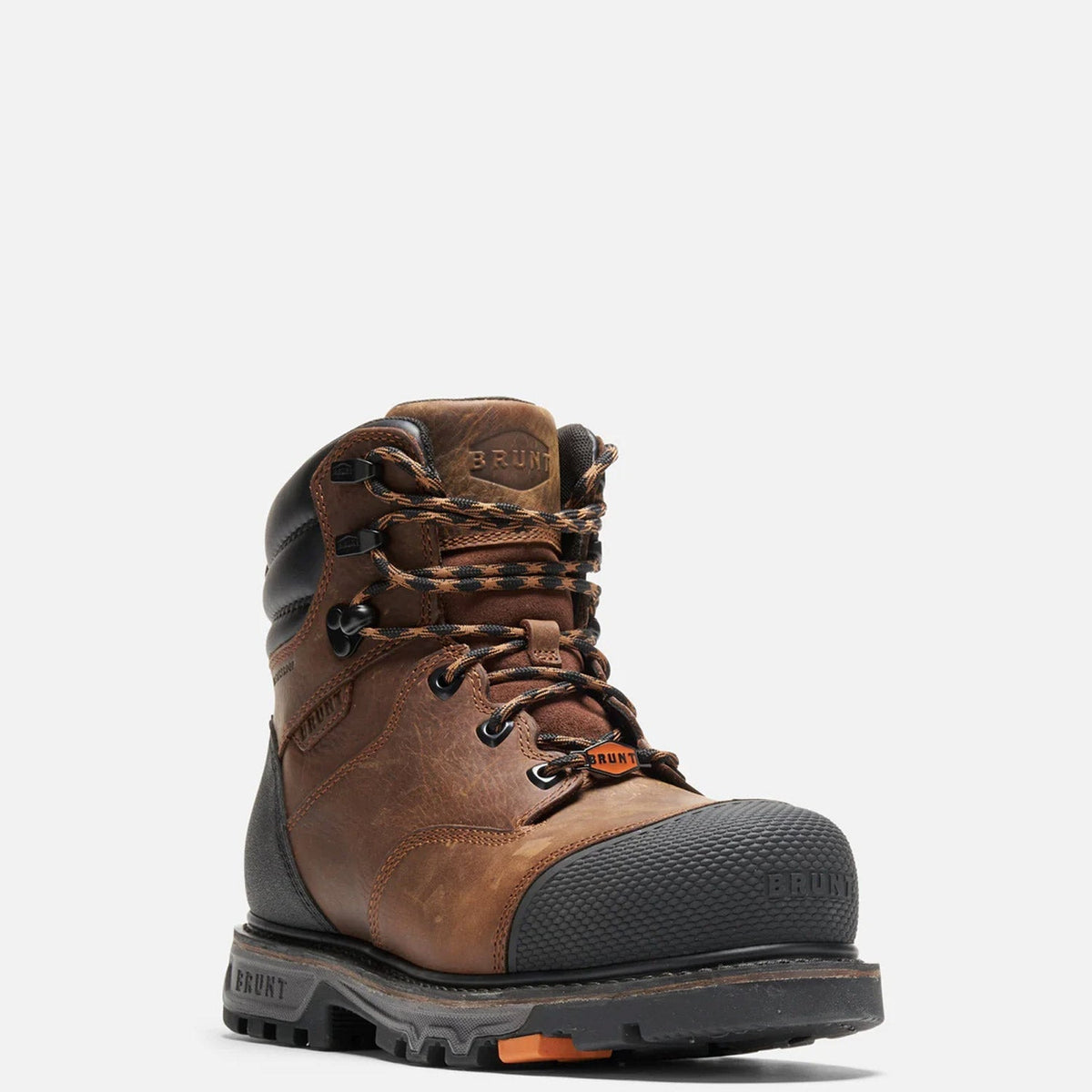 BRUNT Men's The Mulder Welted 6" Waterproof EH Comp Toe Work Boot Work Boots BRUNT