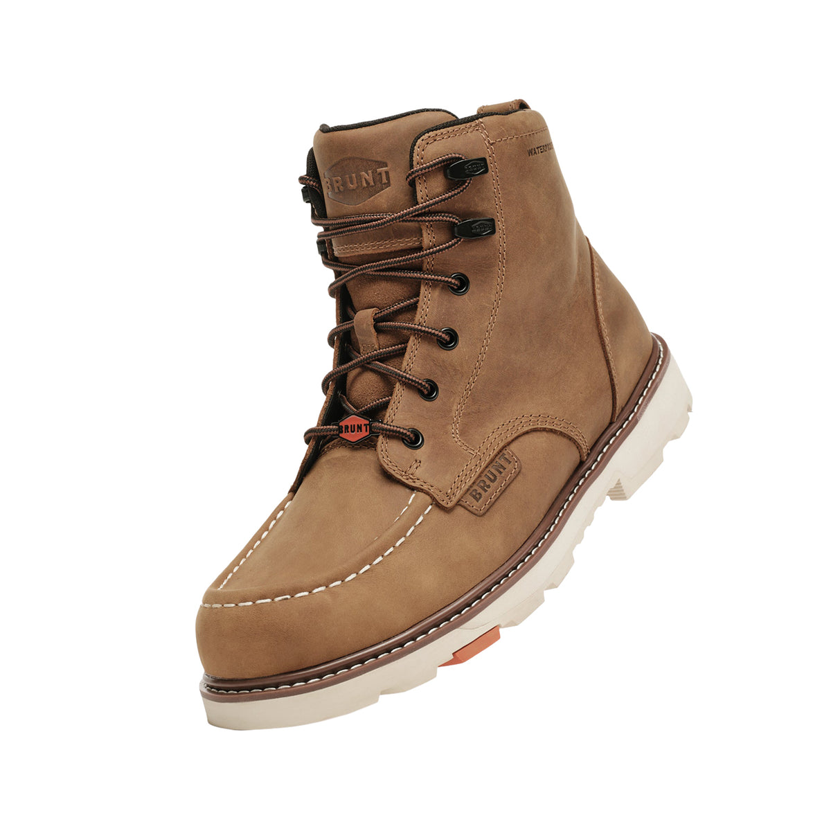 BRUNT Men's The Marin 90° Heel Waterproof Comp Toe Work Boot