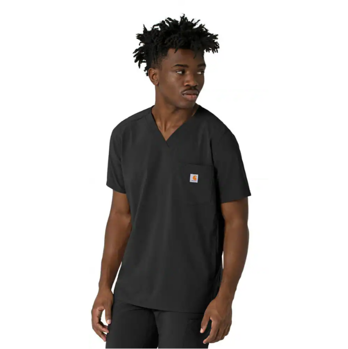 Carhartt Men&#39;s Force Cross Flex V-Neck Scrub Top - Work World - Workwear, Work Boots, Safety Gear