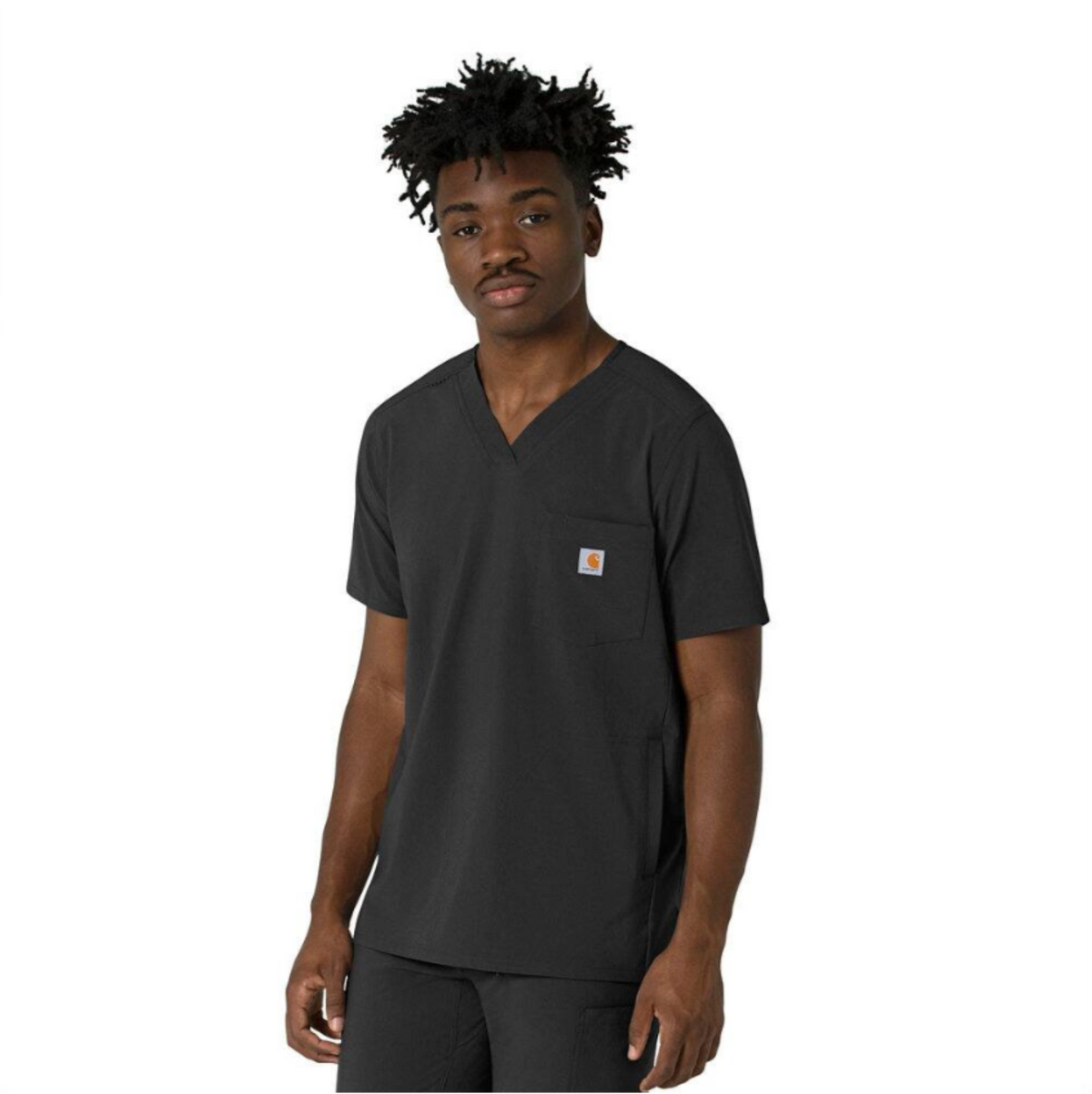Carhartt Men&#39;s Force Cross Flex V-Neck Scrub Top - Work World - Workwear, Work Boots, Safety Gear