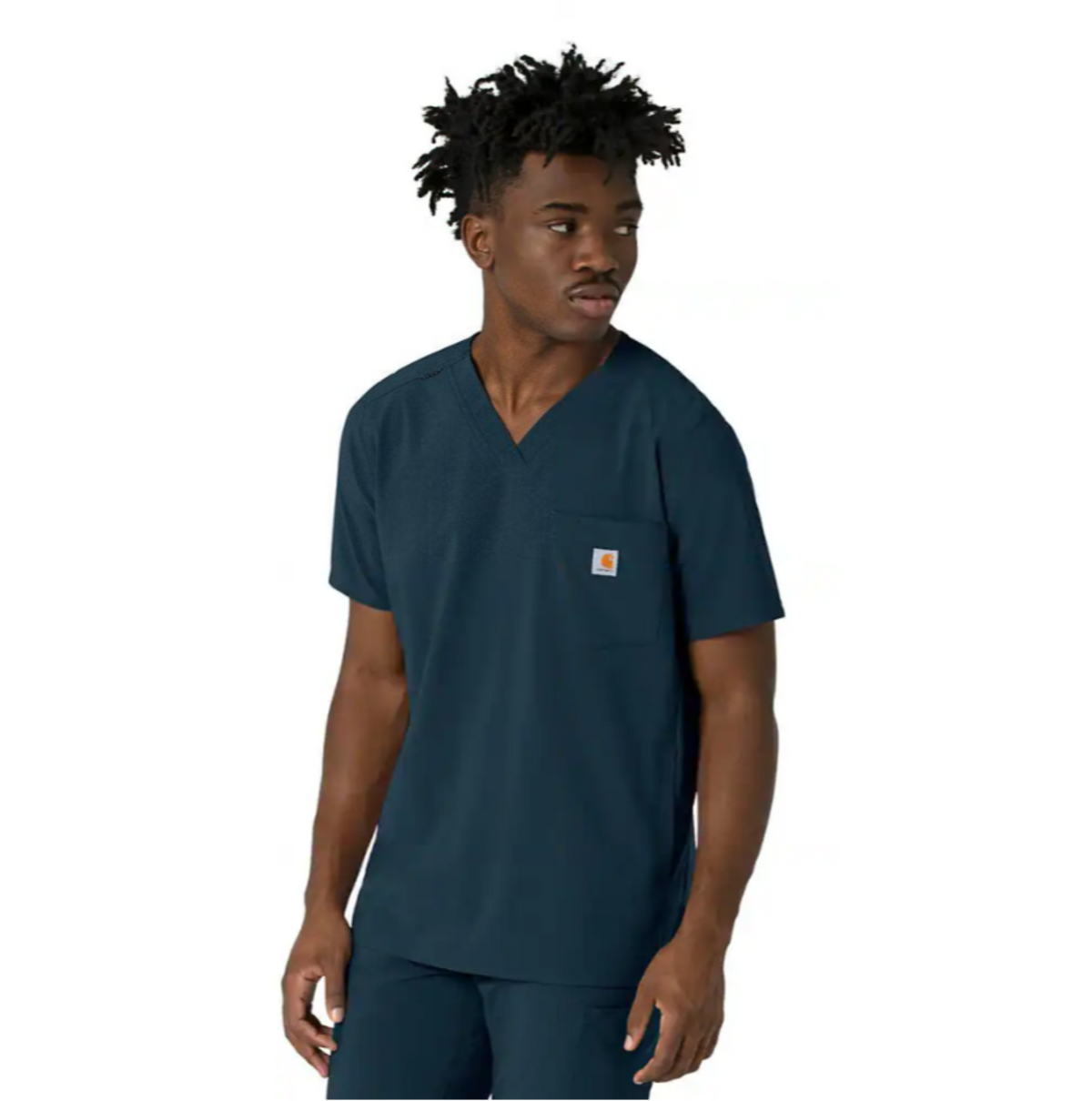 Carhartt Men&#39;s Force Cross Flex V-Neck Scrub Top - Work World - Workwear, Work Boots, Safety Gear