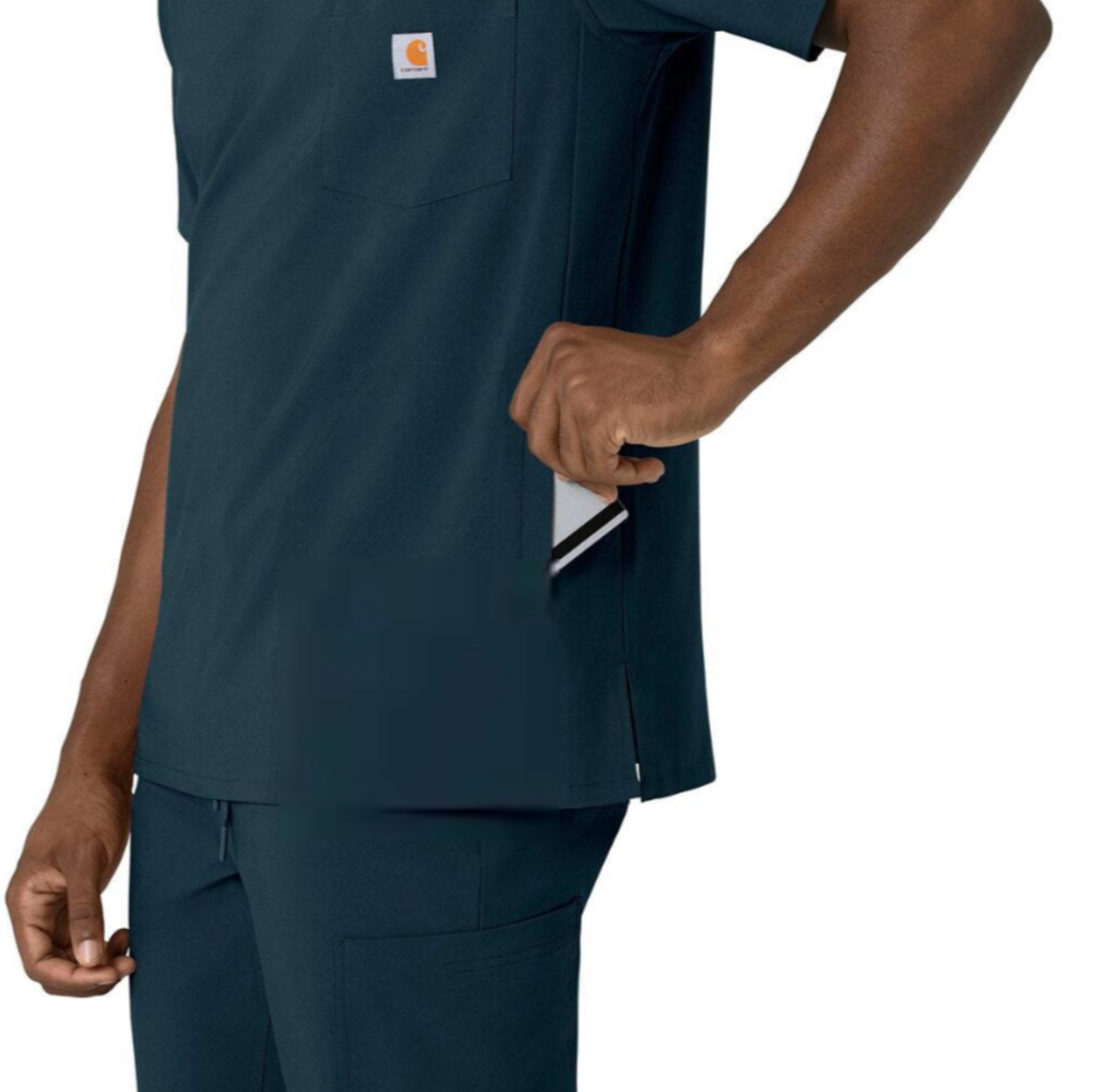 Carhartt Men&#39;s Force Cross Flex V-Neck Scrub Top - Work World - Workwear, Work Boots, Safety Gear