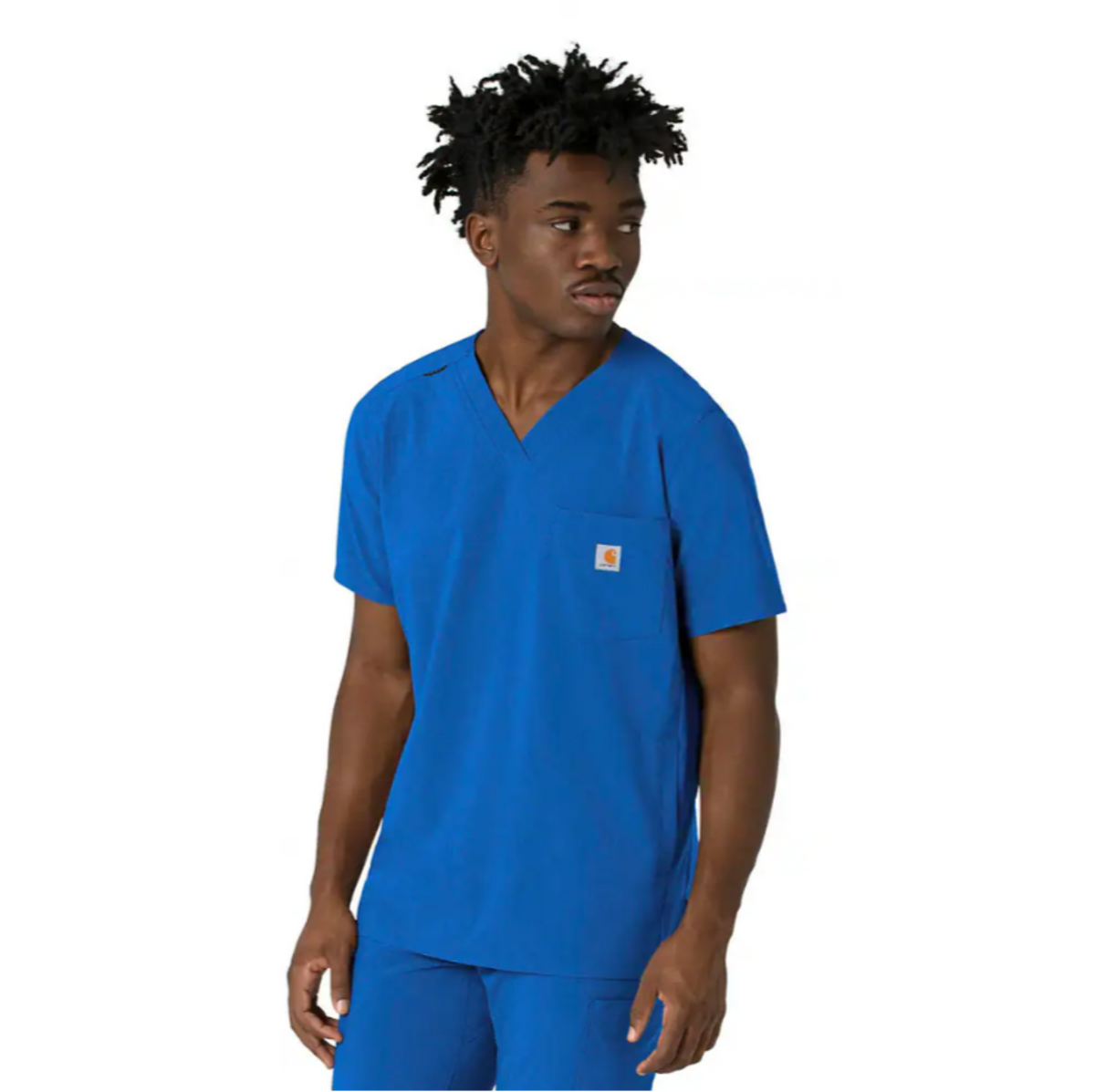 Carhartt Men&#39;s Force Cross Flex V-Neck Scrub Top - Work World - Workwear, Work Boots, Safety Gear