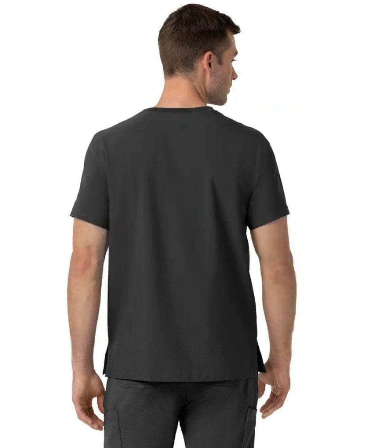 Carhartt Men's Cross Flex Crewneck Pocket Short Sleeve Scrub Top Scrubs Carhartt