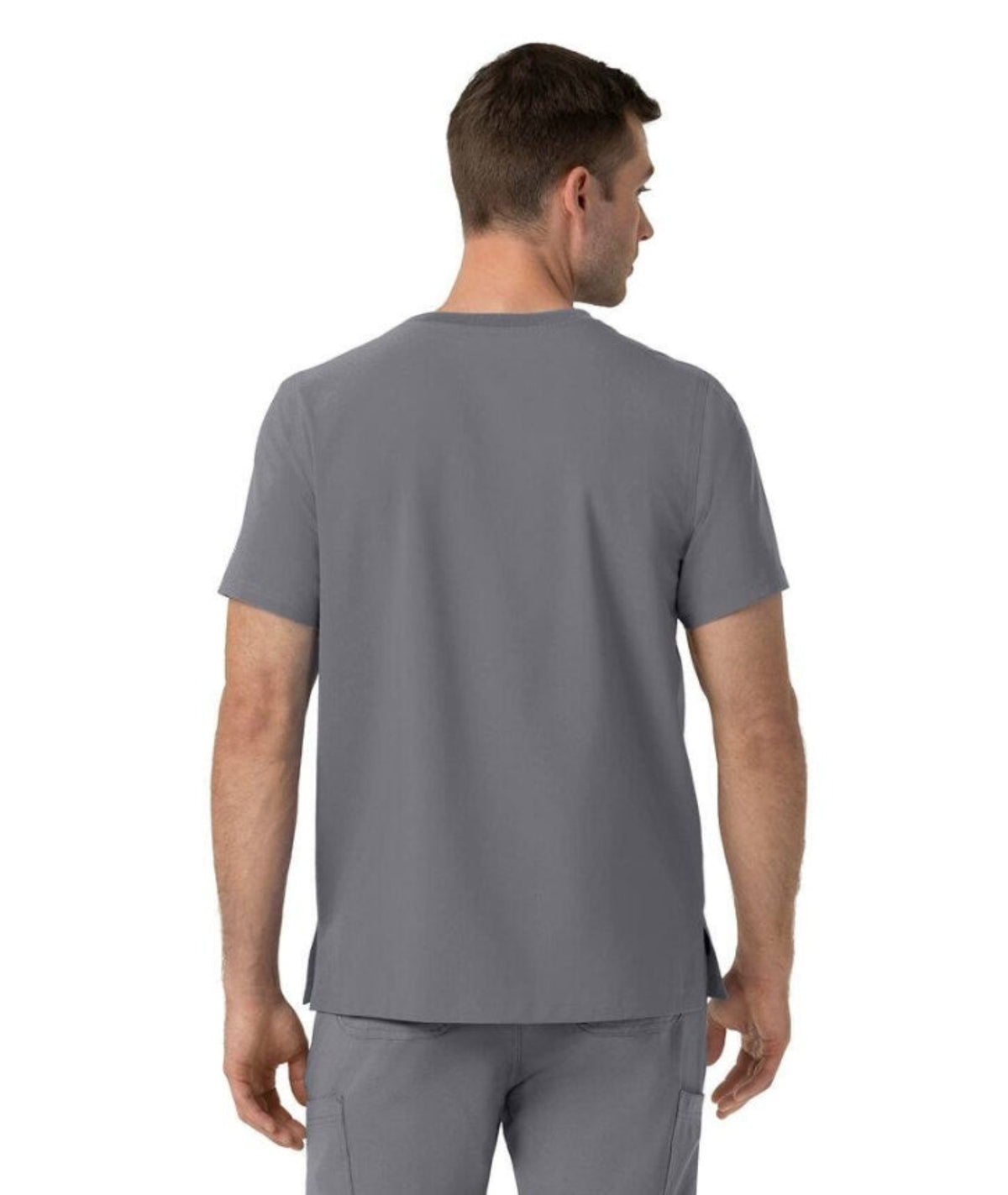 Carhartt Men's Cross Flex Crewneck Pocket Short Sleeve Scrub Top Scrubs Carhartt