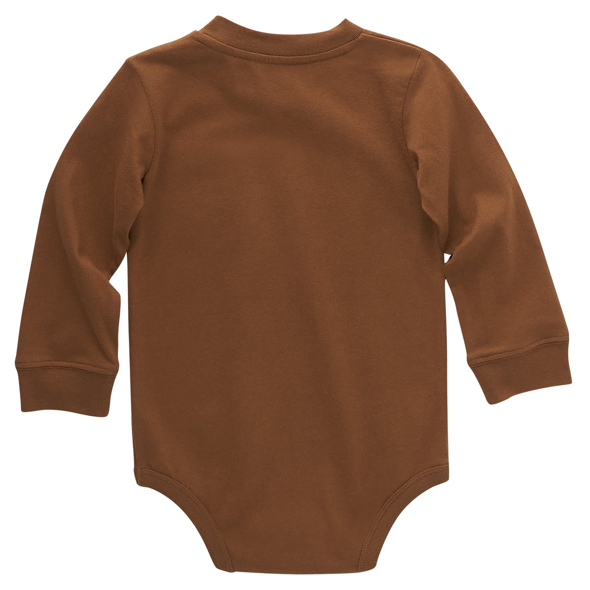 Carhartt Infant Long Sleeve Logo Chest Pocket Bodysuit Long Sleeve T-Shirts Carhartt